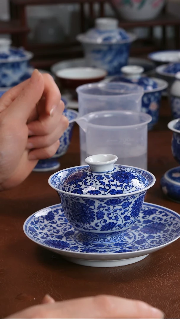景德镇高端茶器Y***O景德镇纯手工手绘高端茶器