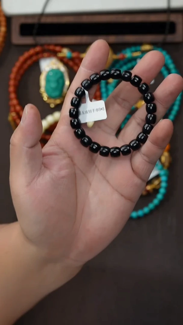 未镶嵌手串和田玉观*和田玉手串