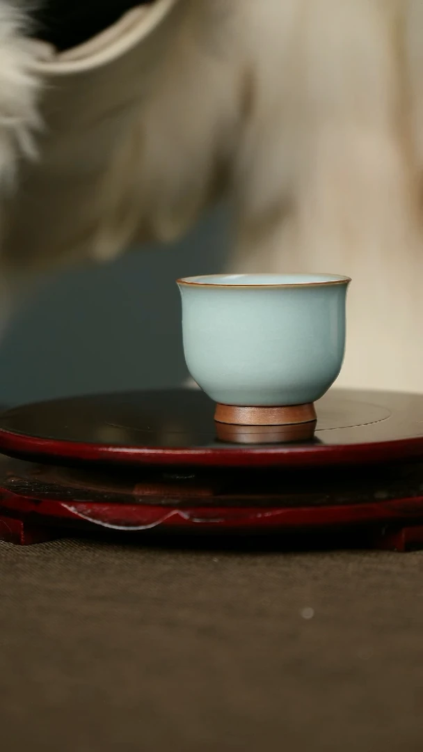 全品 美人鱼杯 无底款