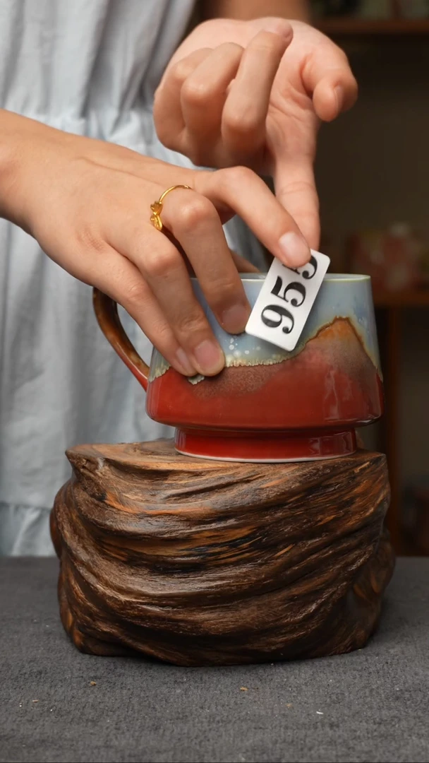 杯子955景德镇手创颜色釉杯（食品级）微瑕