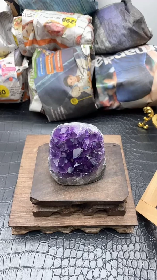 【闪购商品】紫晶1未镶嵌紫晶摆件854