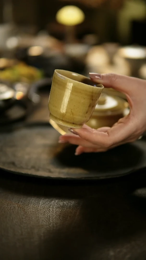阿眠    云龙老师手作糯米黄油品茗杯