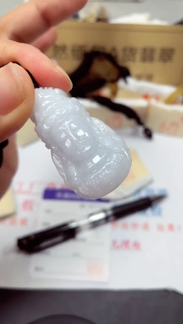 颈饰未镶嵌翡翠天然缅甸翡翠A货