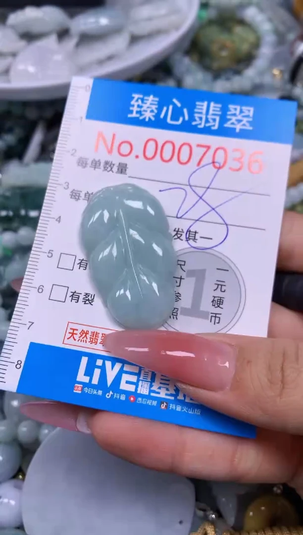 【闪购商品】翡翠颈饰未镶嵌含绳0007036