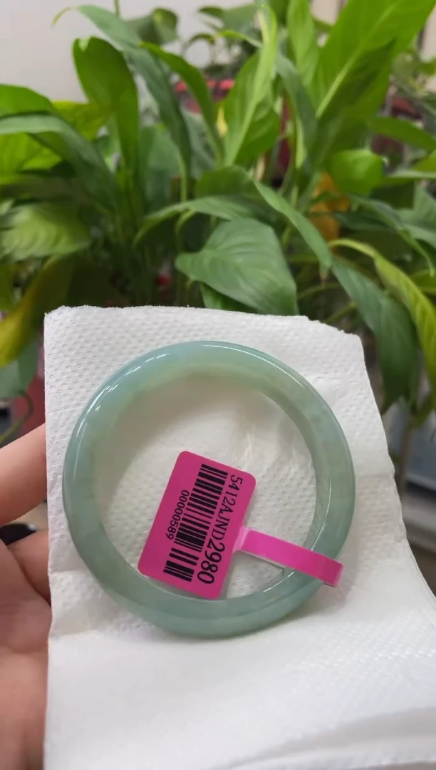 翡翠手镯未镶嵌225手镯54.5