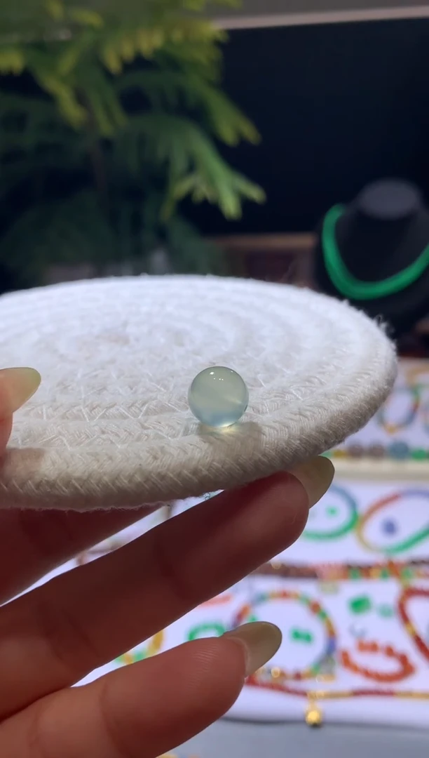 【闪购商品】定制翡翠未镶嵌9.2*珠子9800+980
