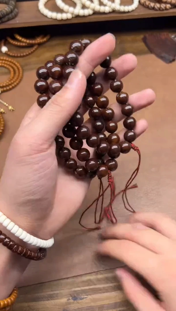 手串紫金鼠卡12咖皮半实心光珠手持