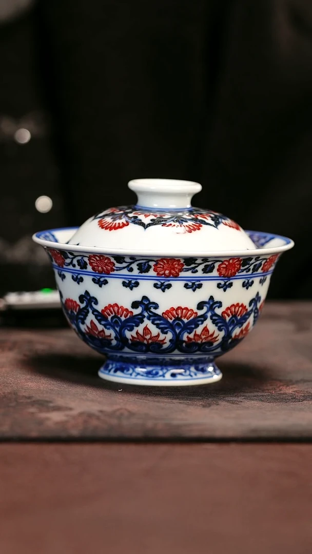 杯子陶瓷永明尚玩盖碗 1111