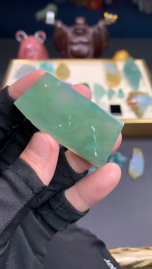 未镶嵌定制翡翠天然翡翠裸石（包工）