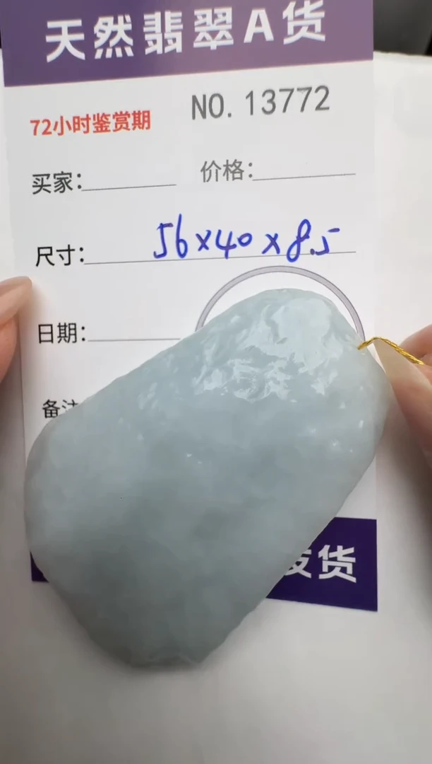 【闪购商品】翡翠颈饰未镶嵌原石13772