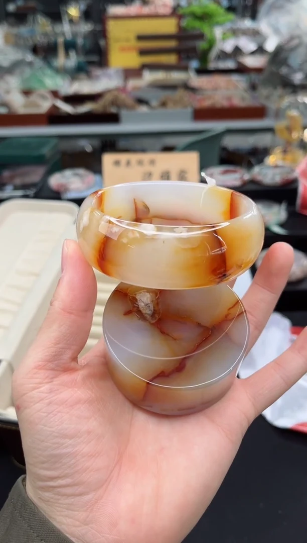 【闪购商品】石英质玉手镯未镶嵌66圈口（赠品镯心）65384413