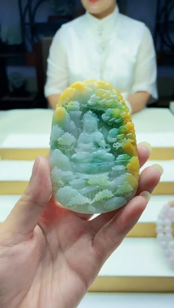 定制翡翠未镶嵌毛货08030172