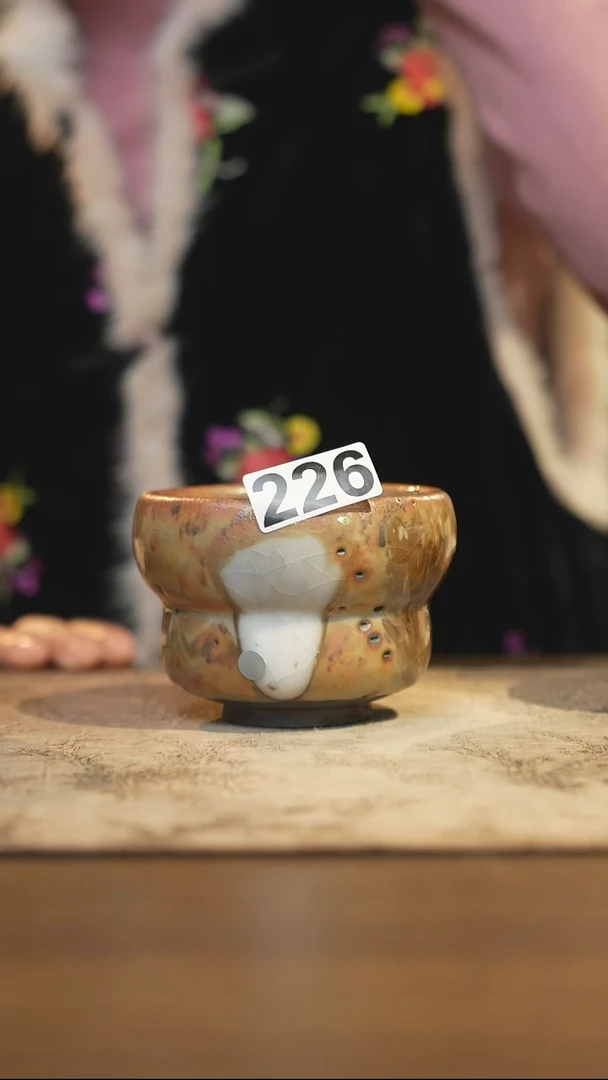 陶瓷茶器茶具主人杯226微瑕