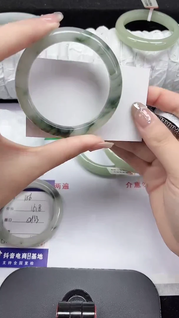 未镶嵌手镯石英质玉157-54/55