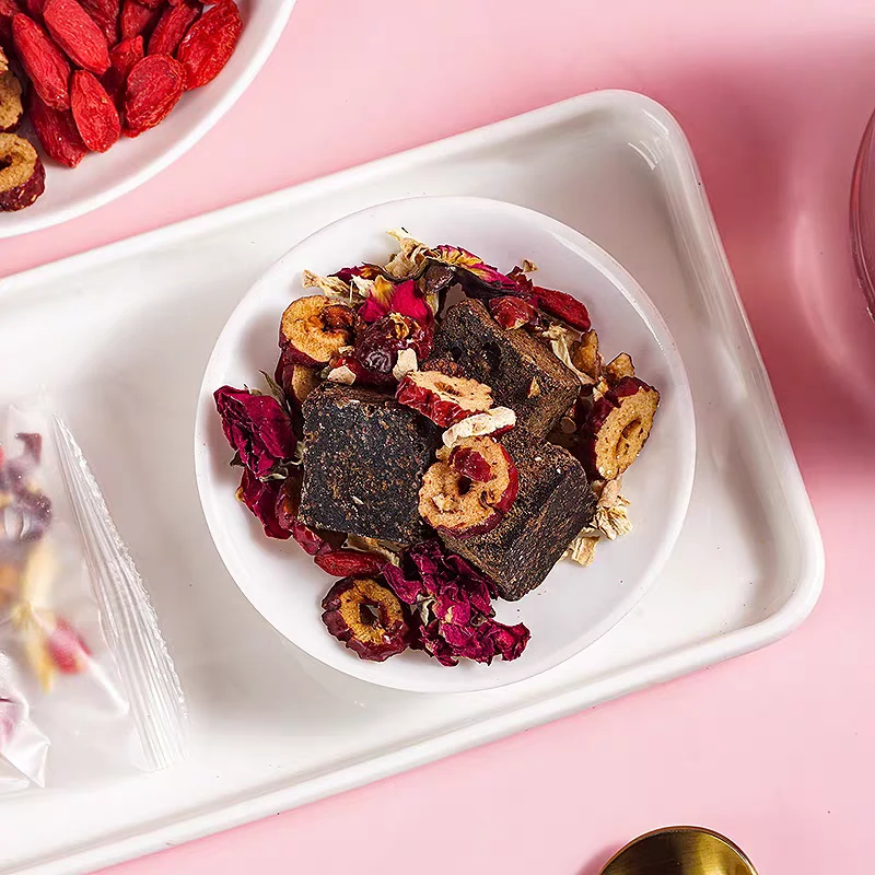 红枣玫瑰姜糖茶冬季必备