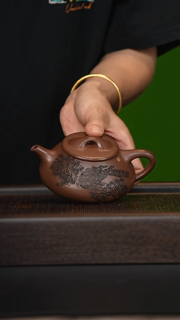 茶壶紫砂宜兴紫砂壶wzh035