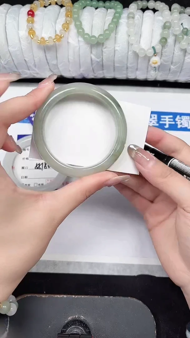 未镶嵌手镯石英质玉391-52/53