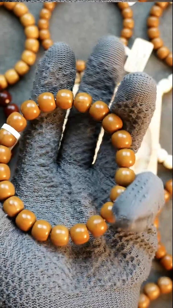 紫金鼠手串11.3尺寸实心紫金鼠538