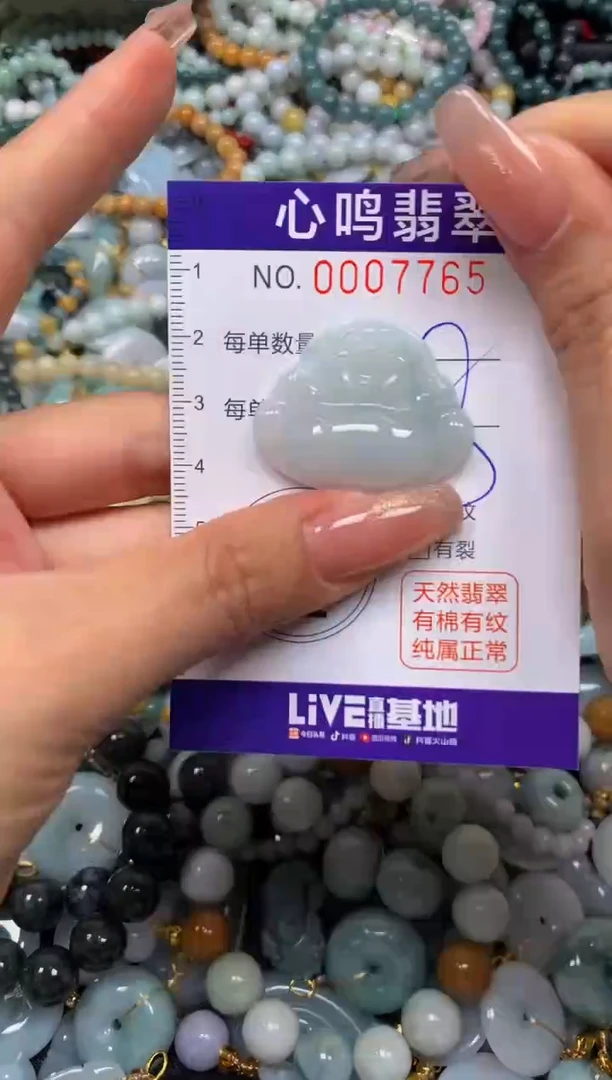 翡翠未镶嵌颈饰闪购007765