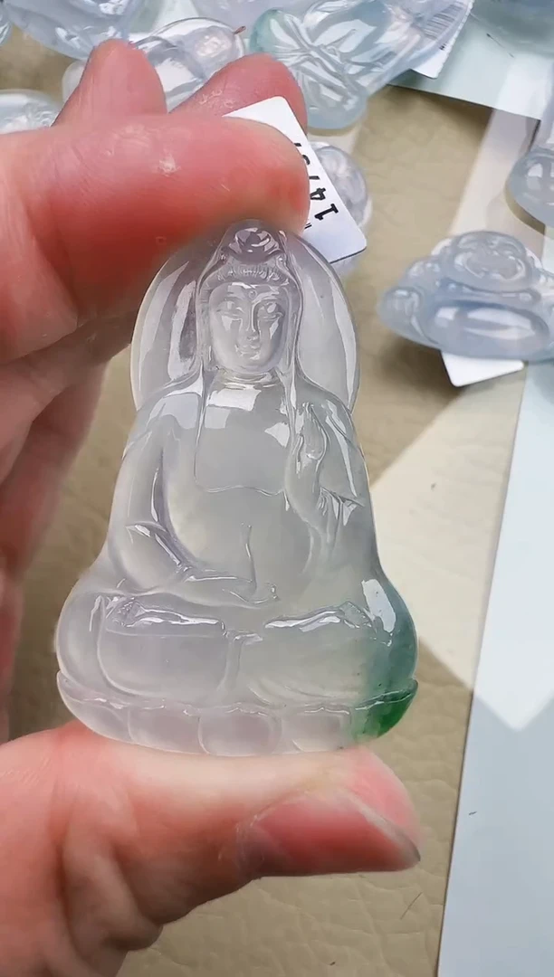 颈饰未镶嵌翡翠缅甸翡翠a货