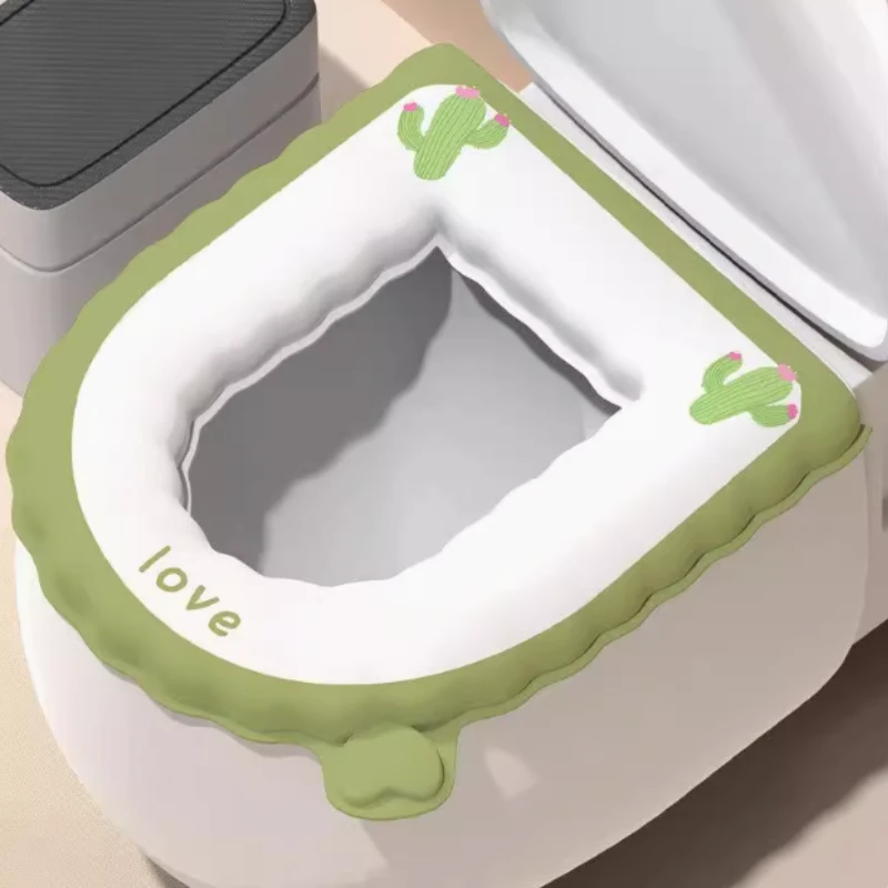 马桶垫防水夏季马桶垫四季通用自粘式坐便垫圈EVA可水洗坐便垫yj