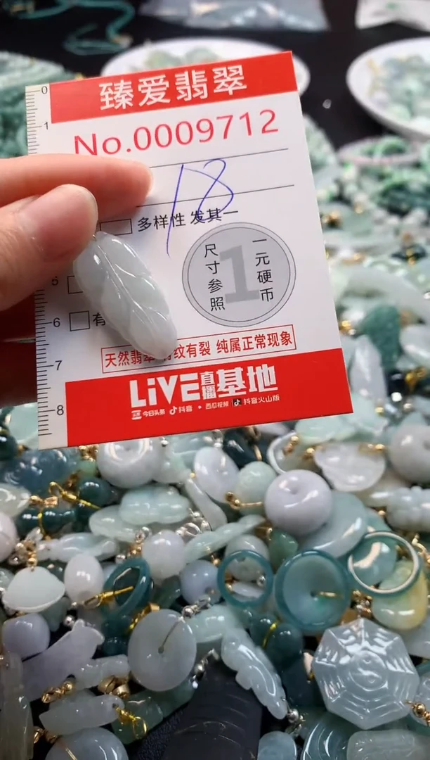 吊坠(不含链)未镶嵌翡翠9712