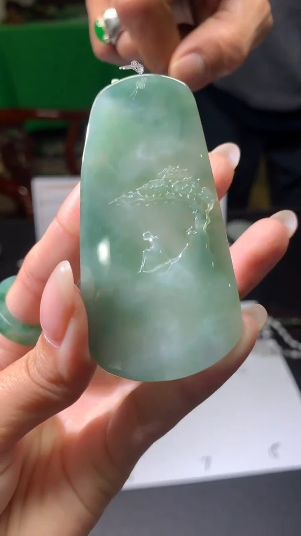 【闪购商品】定制翡翠未镶嵌不退不换CMH1件-A