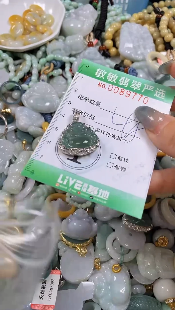 【闪购商品】翡翠颈饰未镶嵌闪购0089770