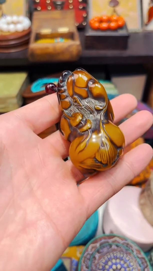 【闪购商品】蜜蜡裸石未镶嵌W瑞哥专属高端精品33