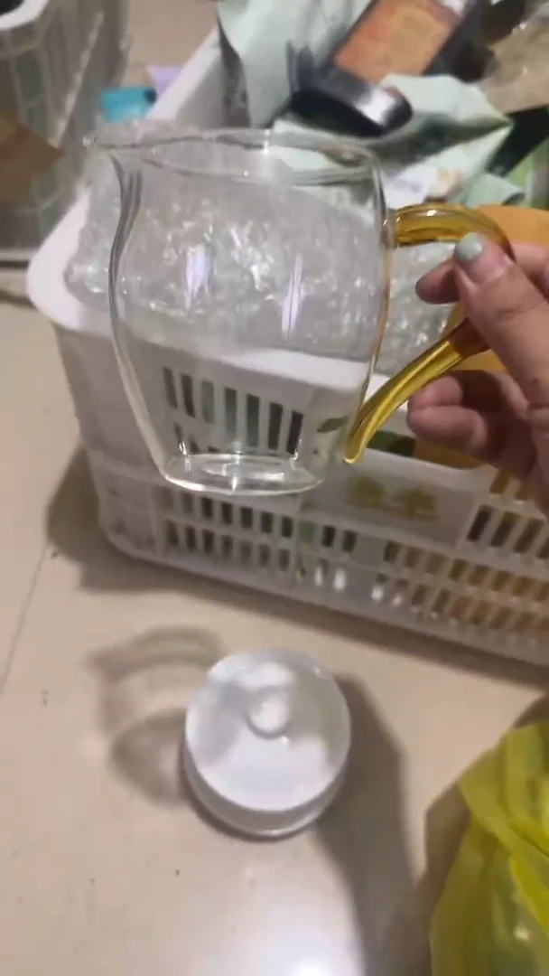 彩选单品黄把公道杯