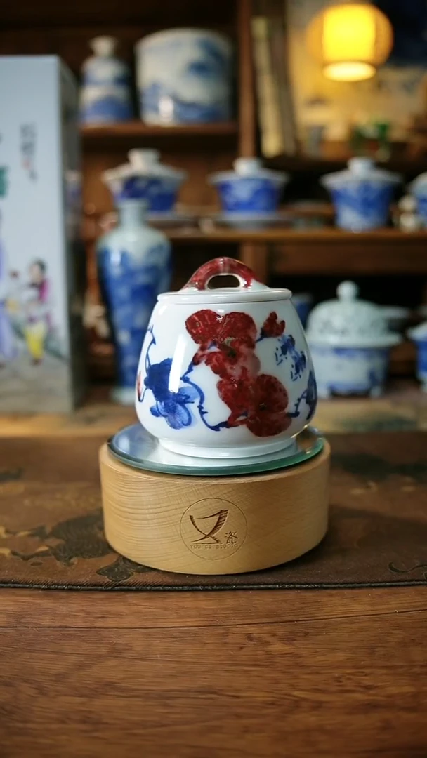 16景德镇手工手绘茶具
