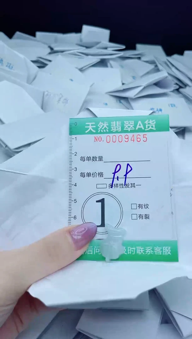 翡翠未镶嵌颈饰我