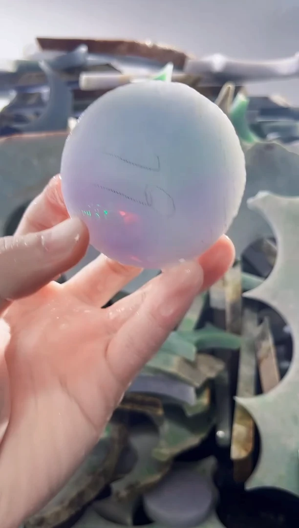 裸石翡翠缅甸翡翠A货文6421