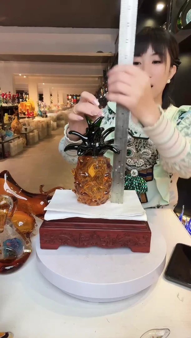 【闪购商品】茶盏琉璃摆件家居摆件