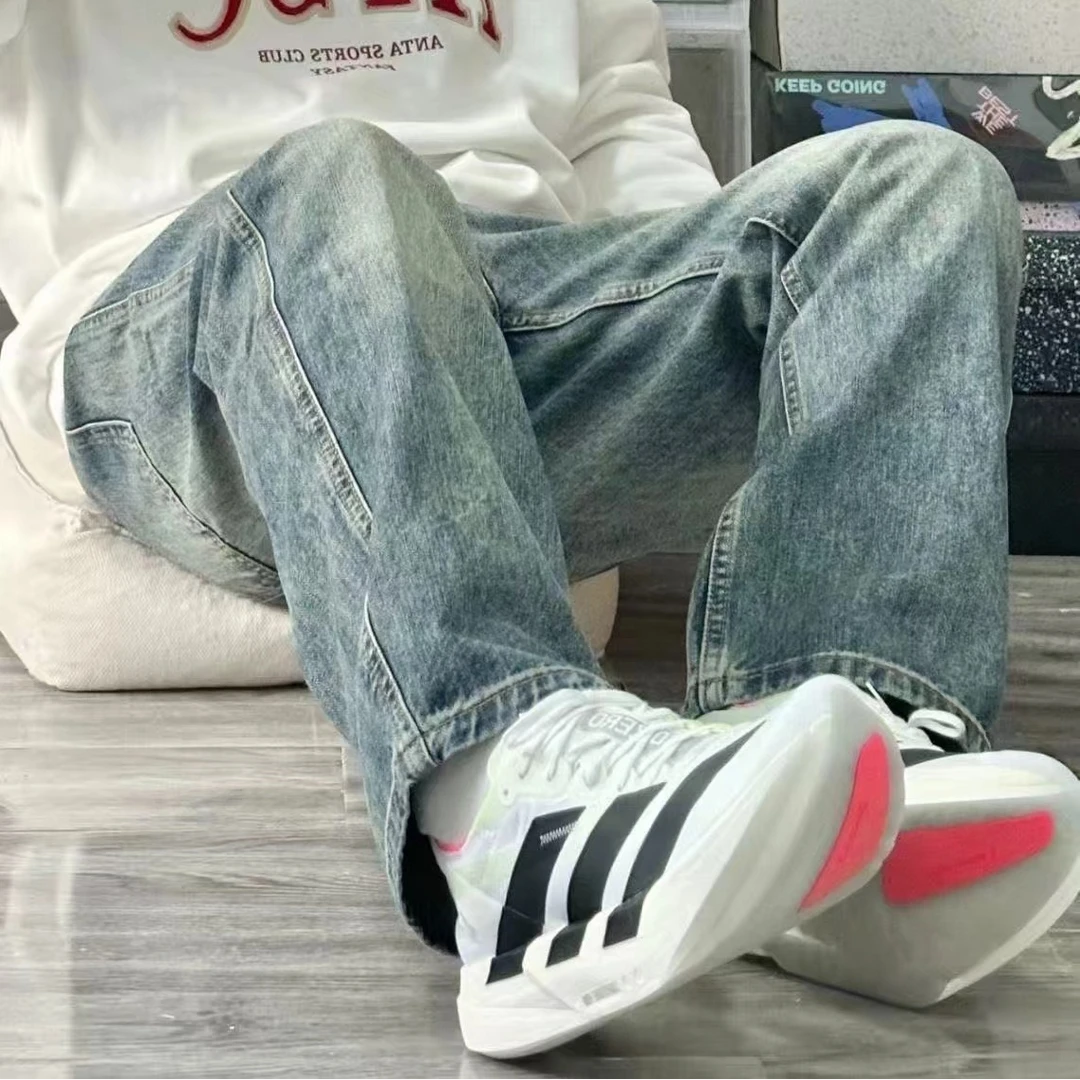 马拉松公路舒适男鞋碳板跑鞋车缝线男跑步鞋透气女