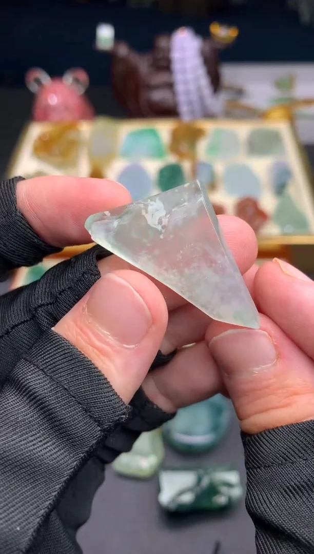 未镶嵌定制翡翠天然翡翠裸石（包工）