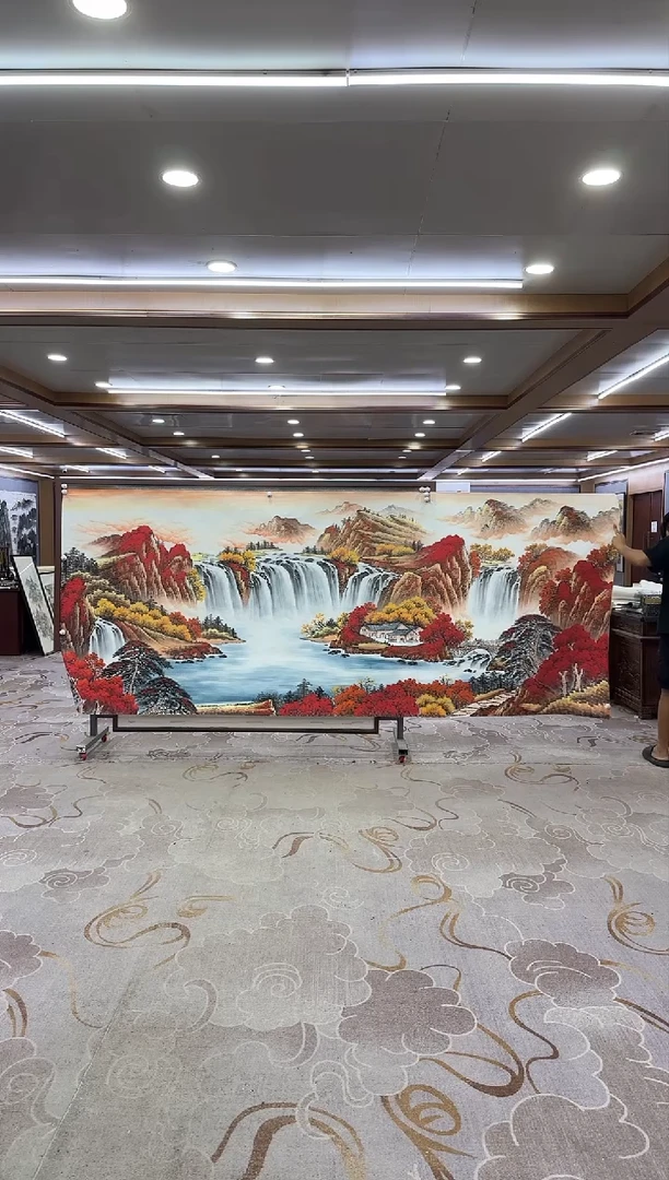 绘画DC 刘雪红-大丈二-山水国画