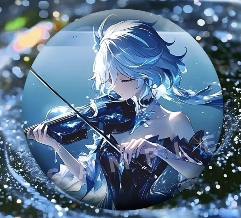 【多IP强娶大转盘】原神等多IP徽章长方形吧唧75MM二次元系列盲盒