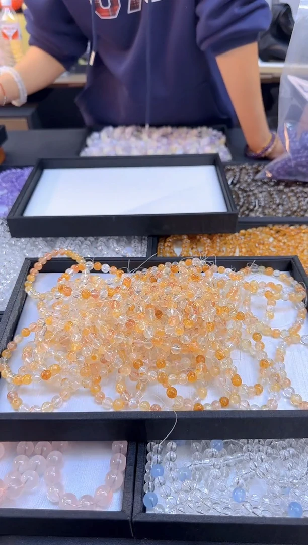 【闪购商品】水晶手串未镶嵌063/多样性发其一/卡8