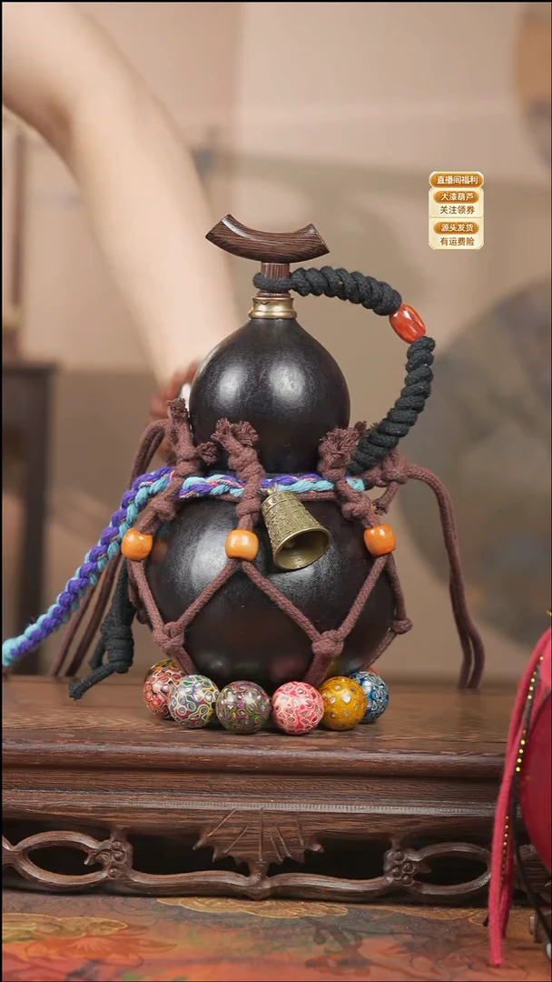 WA146网兜款葫芦+贡木手串