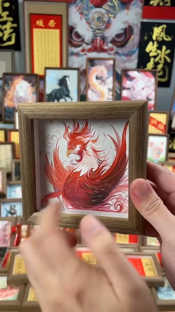 国画纯手绘书法绘画作品
