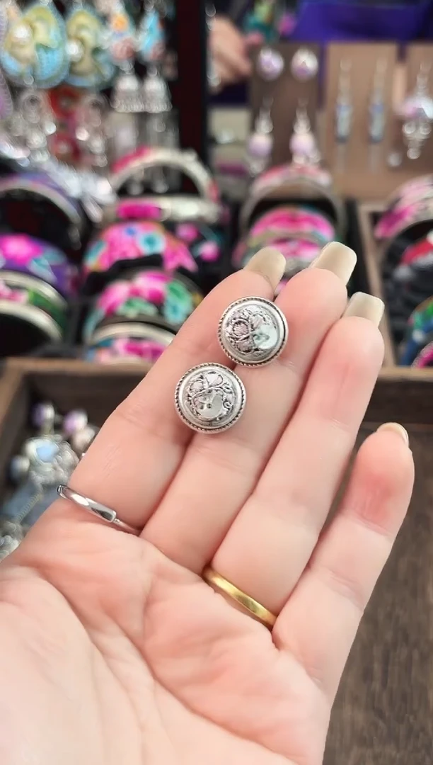 织绣艺枝独绣手工饰品128