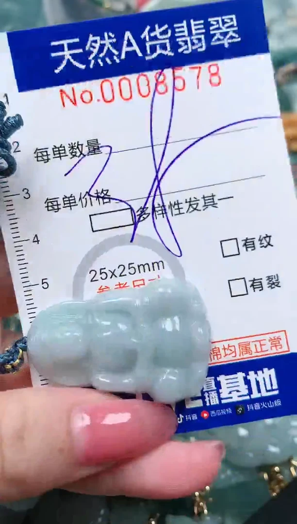 【闪购商品】翡翠颈饰未镶嵌00008578