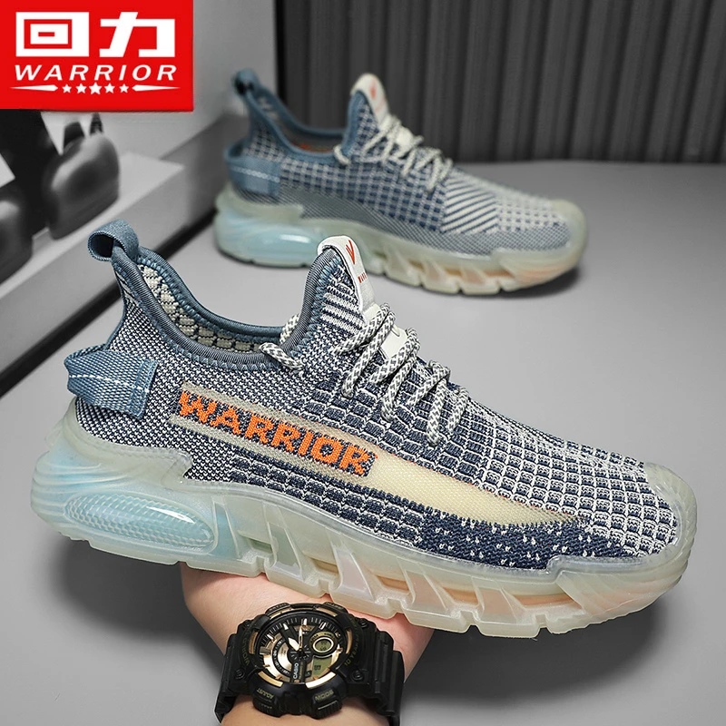回力男鞋夏季新款透气潮流网面鞋百搭气垫软底耐磨休闲鞋运动鞋