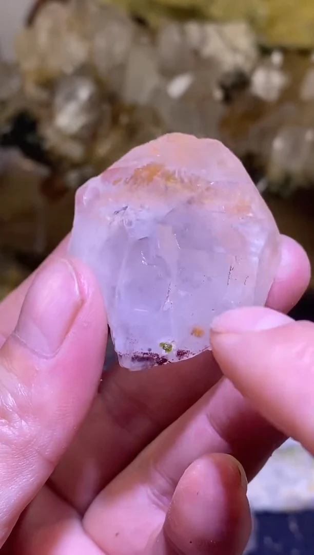 未镶嵌珠宝半成品水晶14号四川超七花园水晶原石