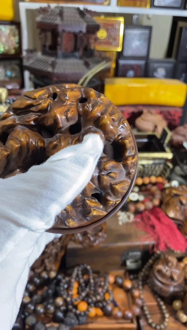 小叶黄杨小件博山炉