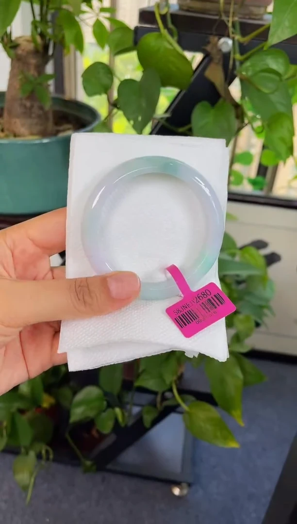 翡翠手镯未镶嵌118手镯58.7