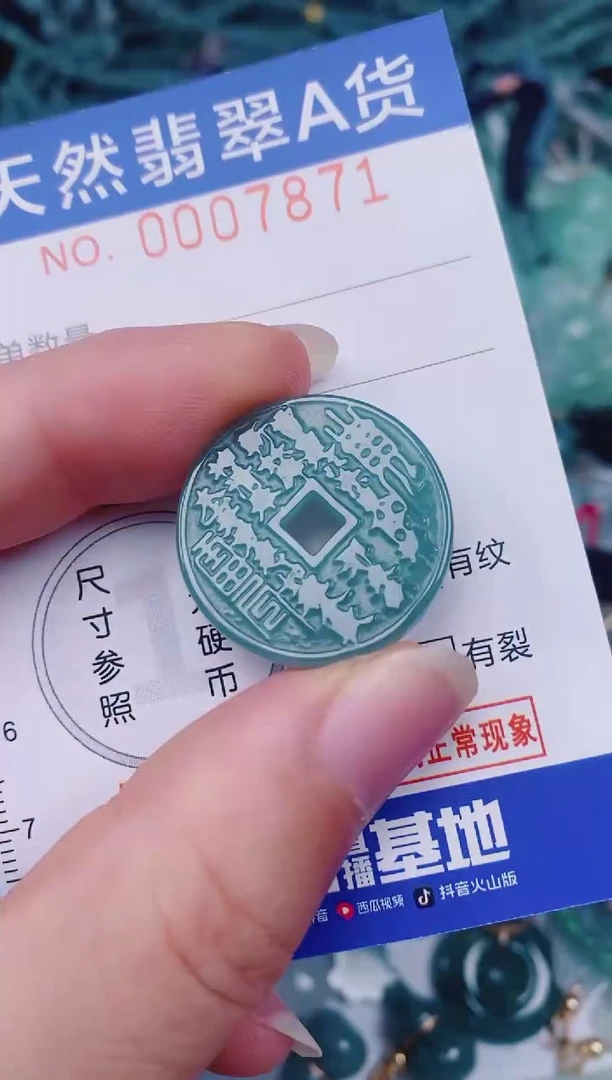 颈饰未镶嵌翡翠00007871