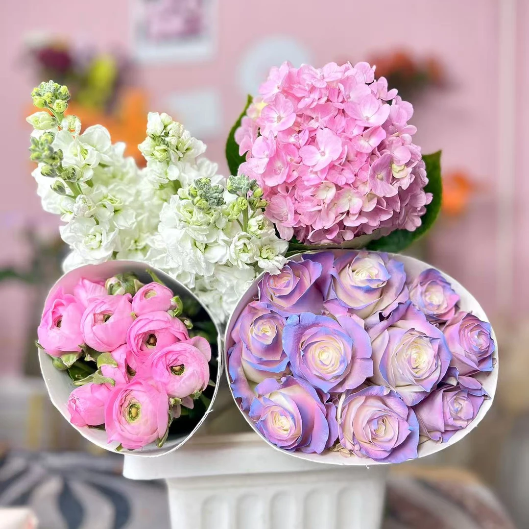 9-33喷色玫瑰人鱼姬加折射泡泡赠送配草