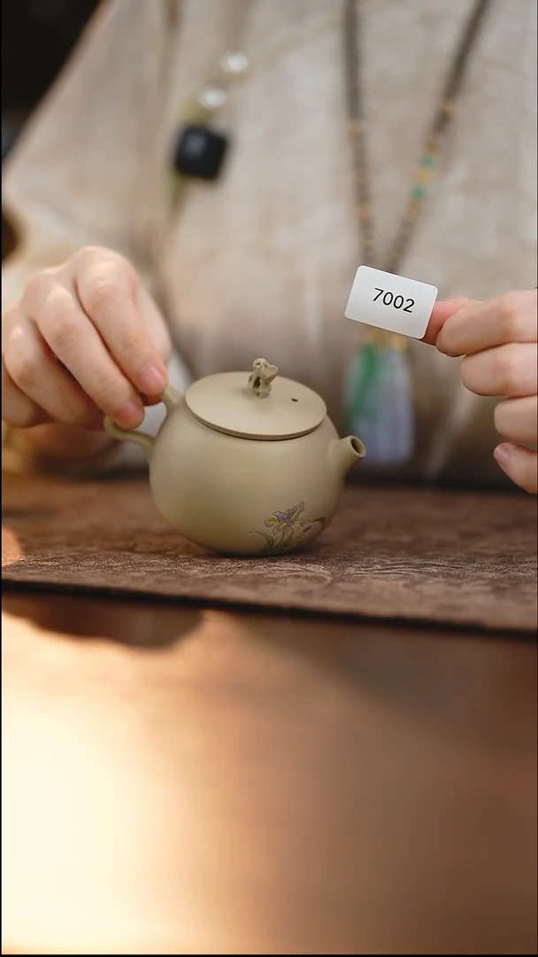 雲梦茶器紫陶茶壶7002